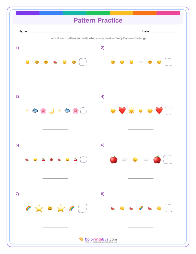 Pattern Practice: Level 13 (Set 1) preview