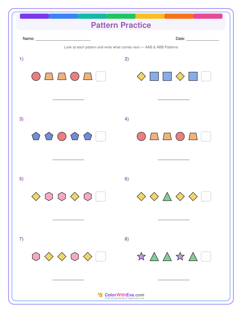 Pattern Practice: Level 2 (Set 1) preview