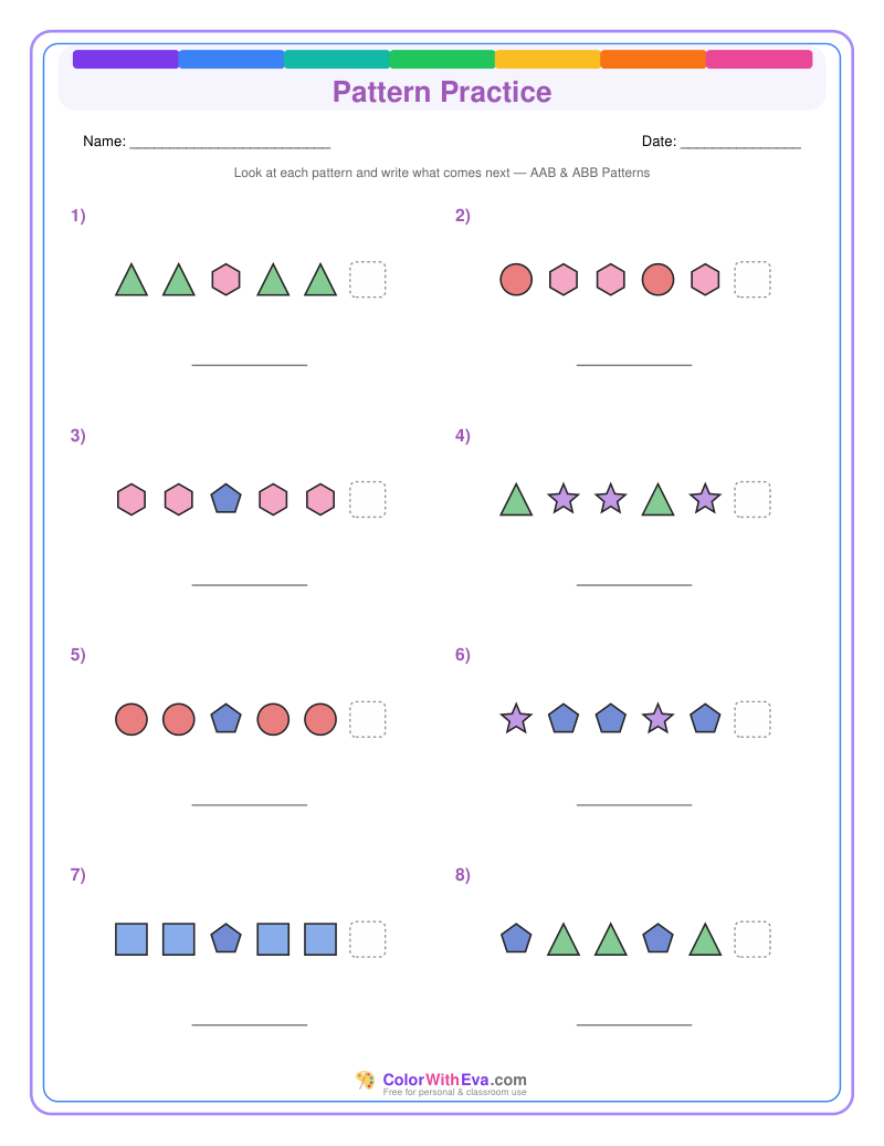 Pattern Practice: Level 2 (Set 3) preview