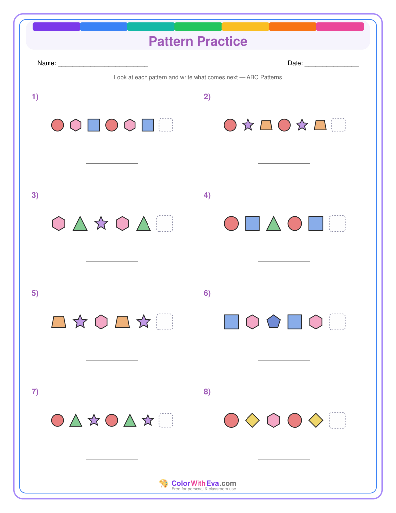Pattern Practice: Level 3 (Set 1) preview