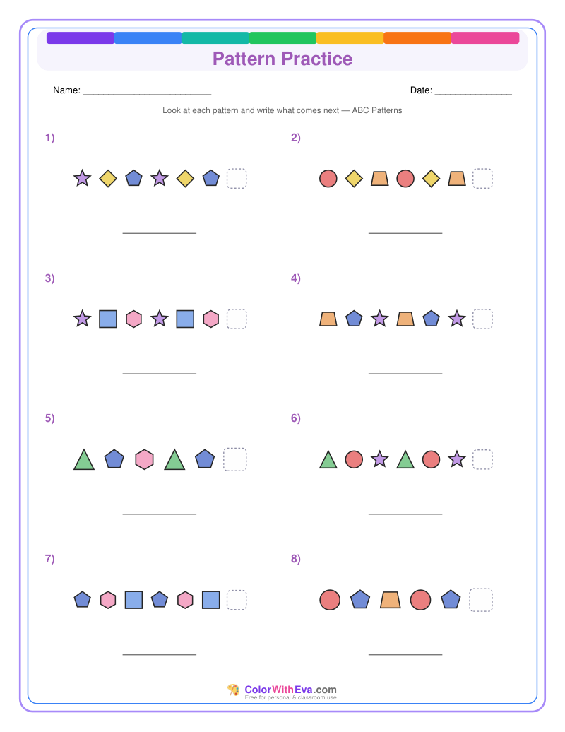 Pattern Practice: Level 3 (Set 3) preview