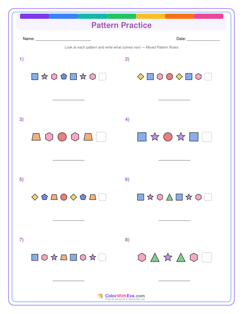 Pattern Practice: Level 4 (Set 3) preview