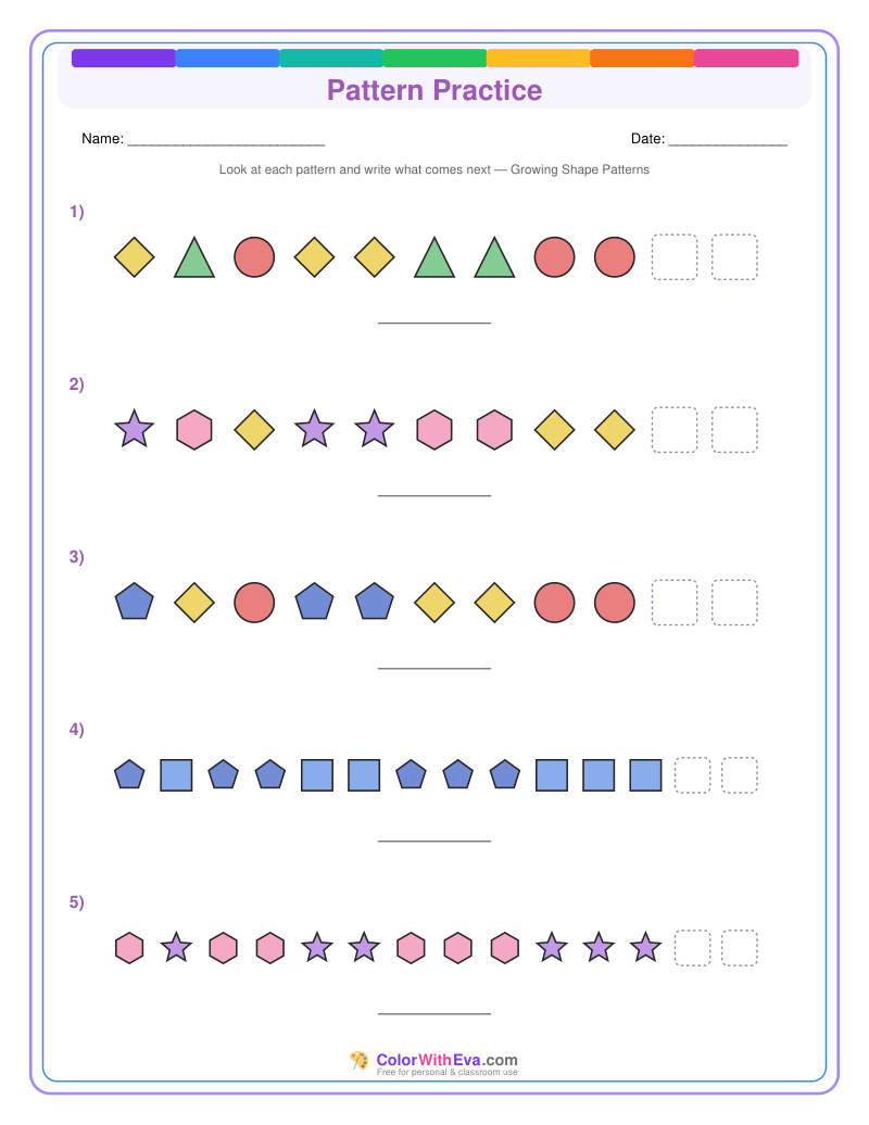Pattern Practice: Level 5 (Set 1) preview