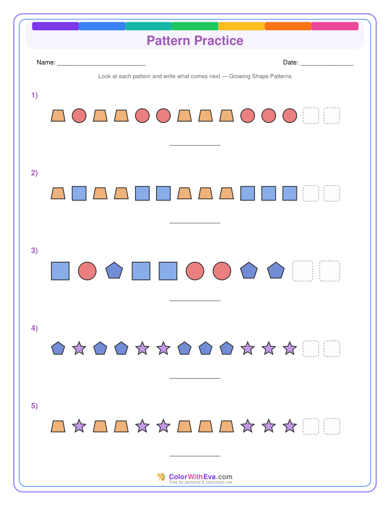 Pattern Practice: Level 5 (Set 2) preview