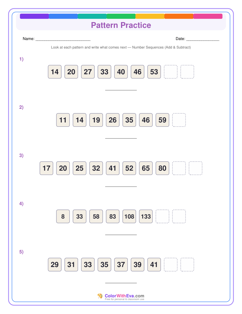 Pattern Practice: Level 6 (Set 1) preview