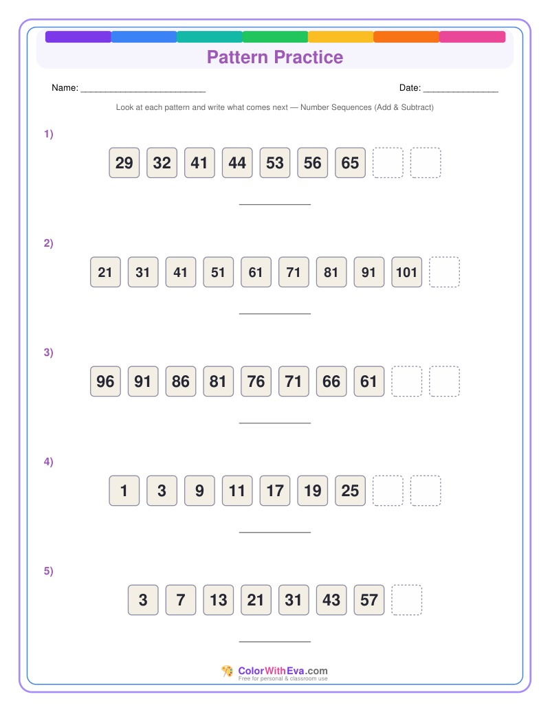 Pattern Practice: Level 6 (Set 2) preview