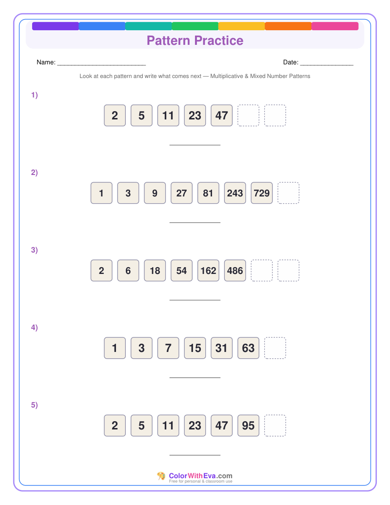 Pattern Practice: Level 7 (Set 2) preview