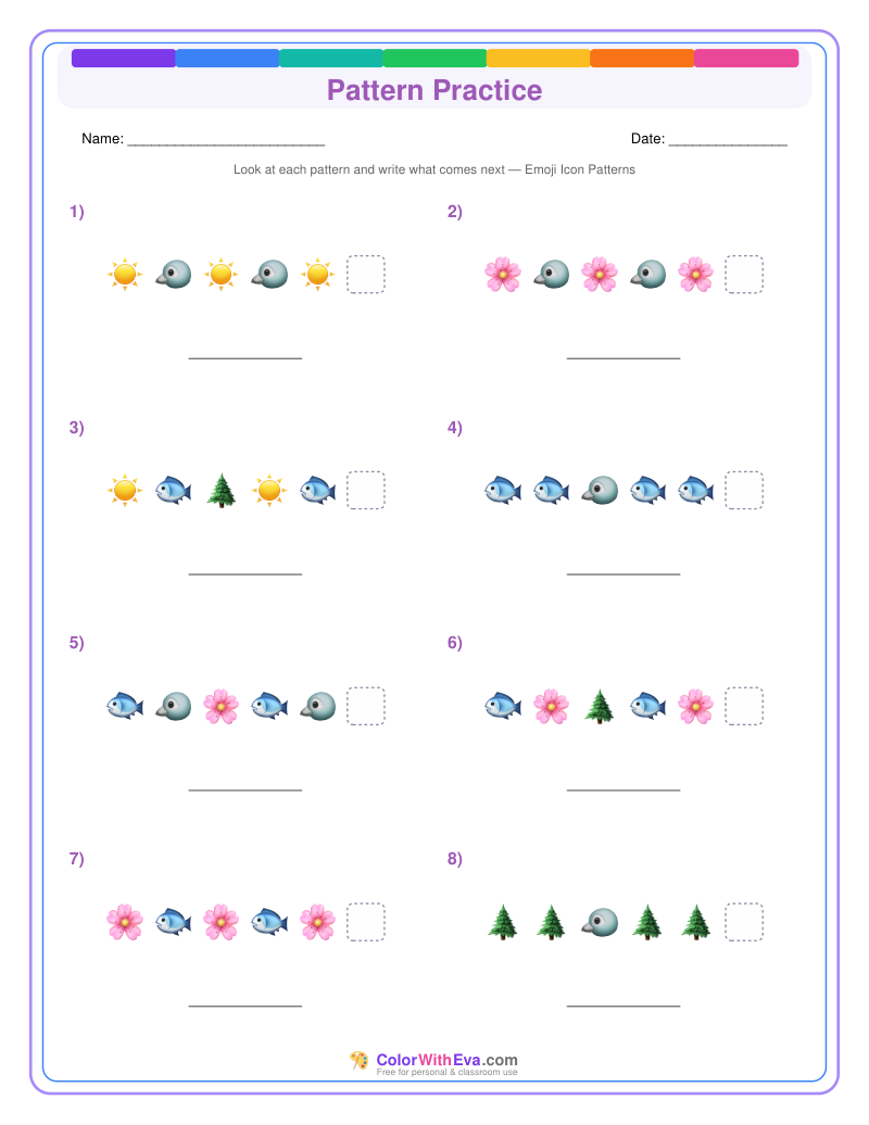 Pattern Practice: Level 8 (Set 1) preview