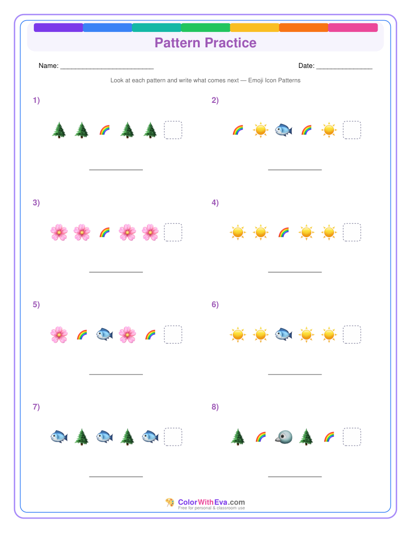 Pattern Practice: Level 8 (Set 2) preview