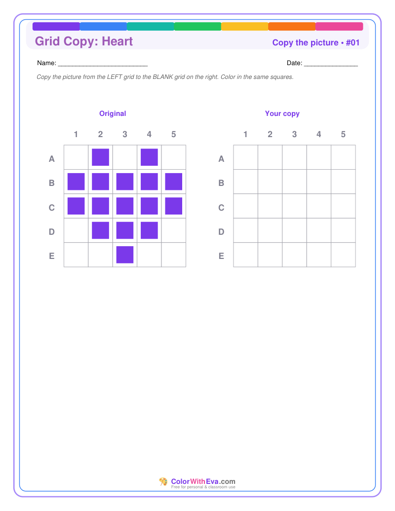 Grid Copy: Heart #01 preview