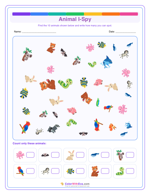 Animal I-Spy (4) thumbnail