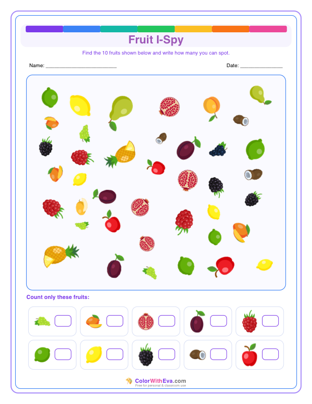 Fruit I-Spy (5) thumbnail