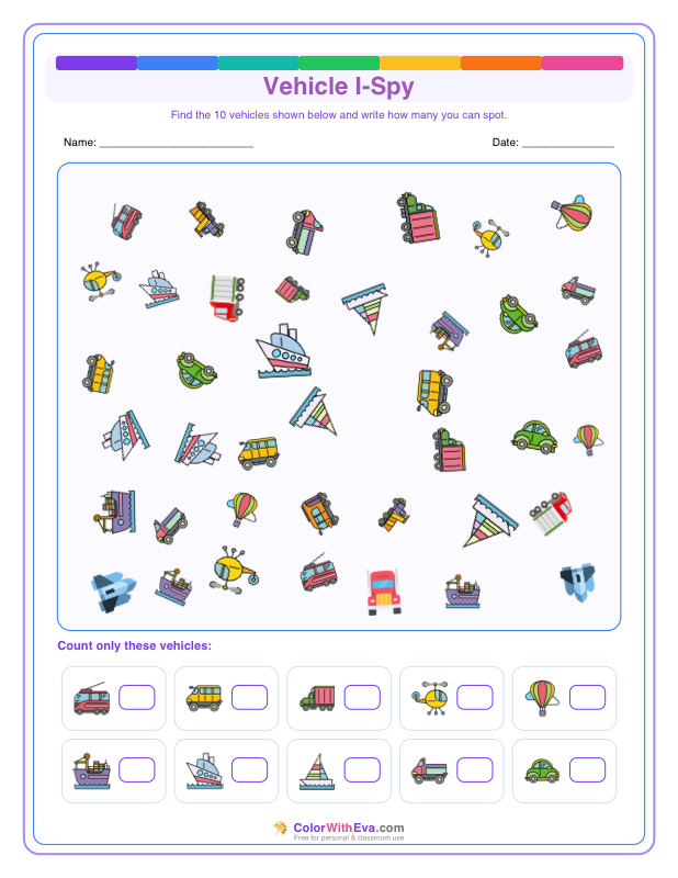 Vehicle I-Spy (3) thumbnail