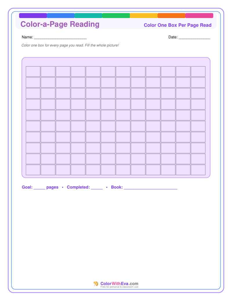 Color-a-Page Reading preview