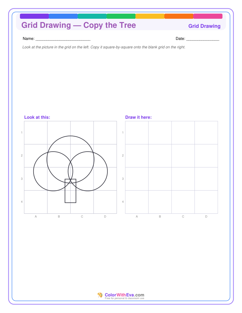 Grid Drawing — Copy the Tree preview