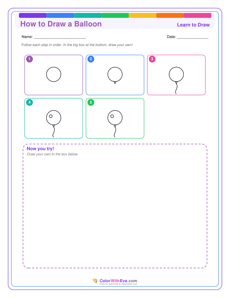 How to Draw a Balloon preview