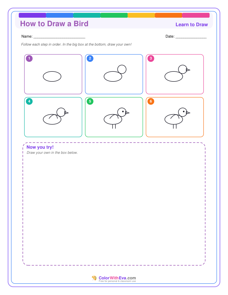 How to Draw a Bird preview