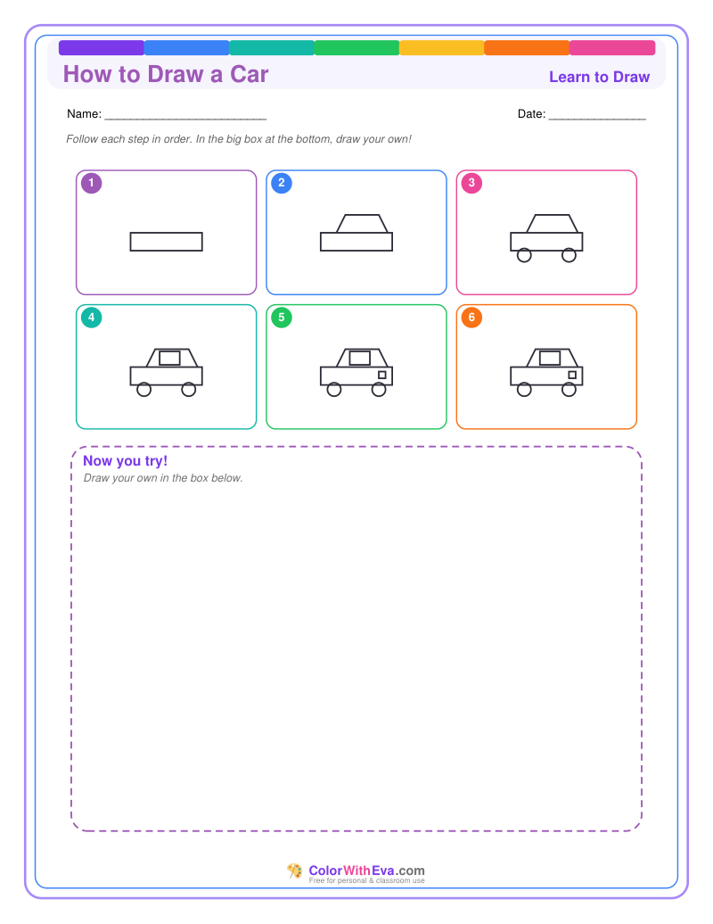 How to Draw a Car preview