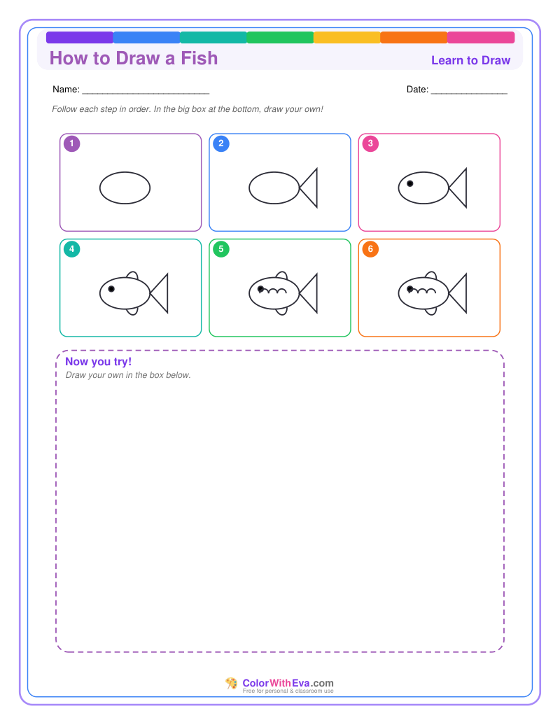 How to Draw a Fish preview