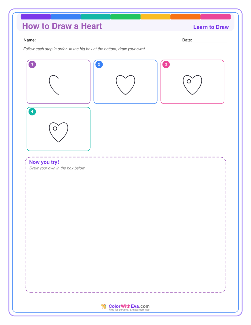 How to Draw a Heart preview