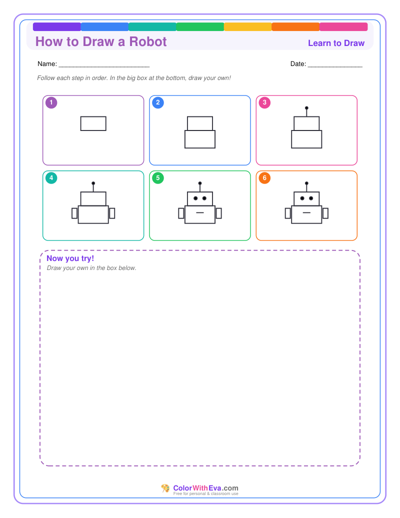 How to Draw a Robot preview