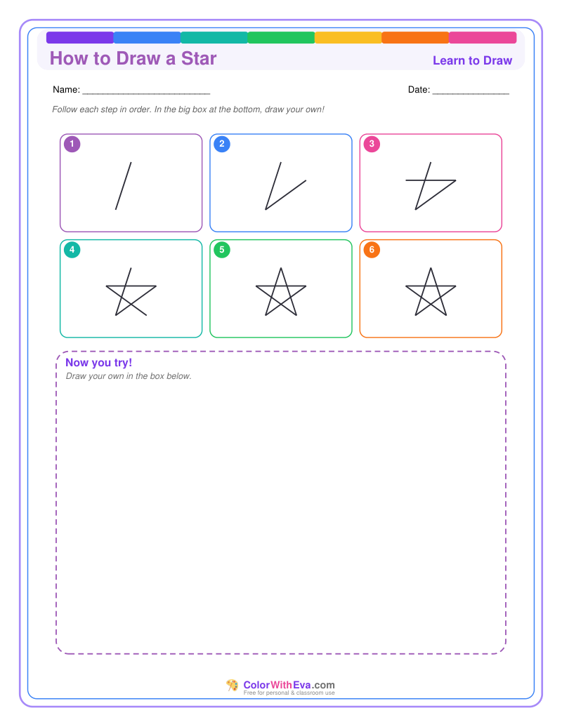 How to Draw a Star preview