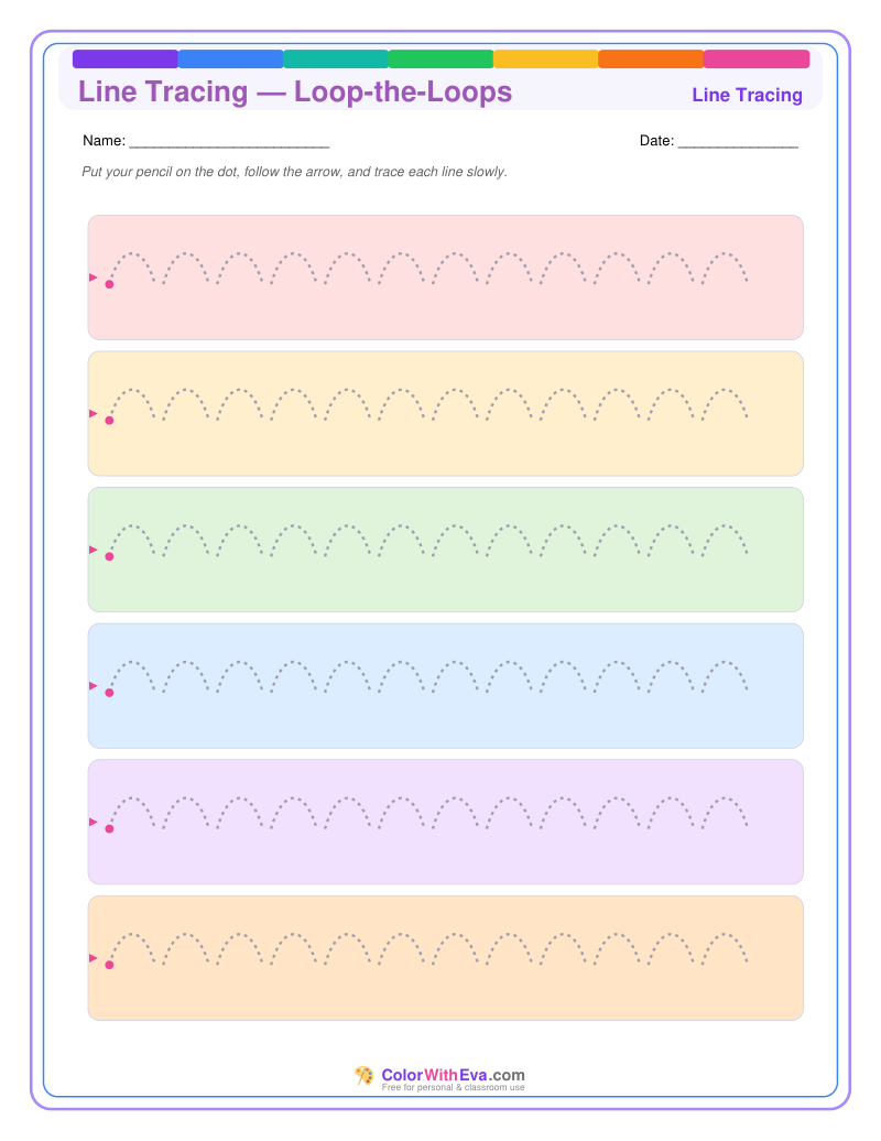 Line Tracing — Loop-the-Loops preview