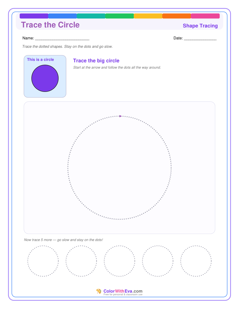 Trace the Circle preview