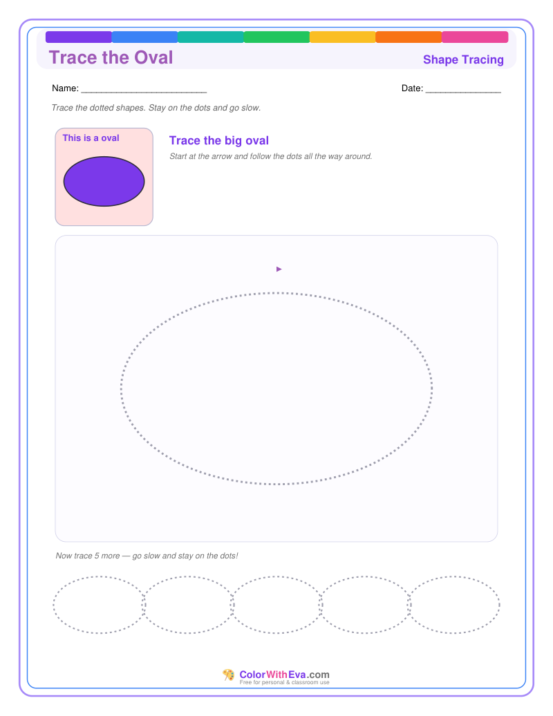 Trace the Oval preview