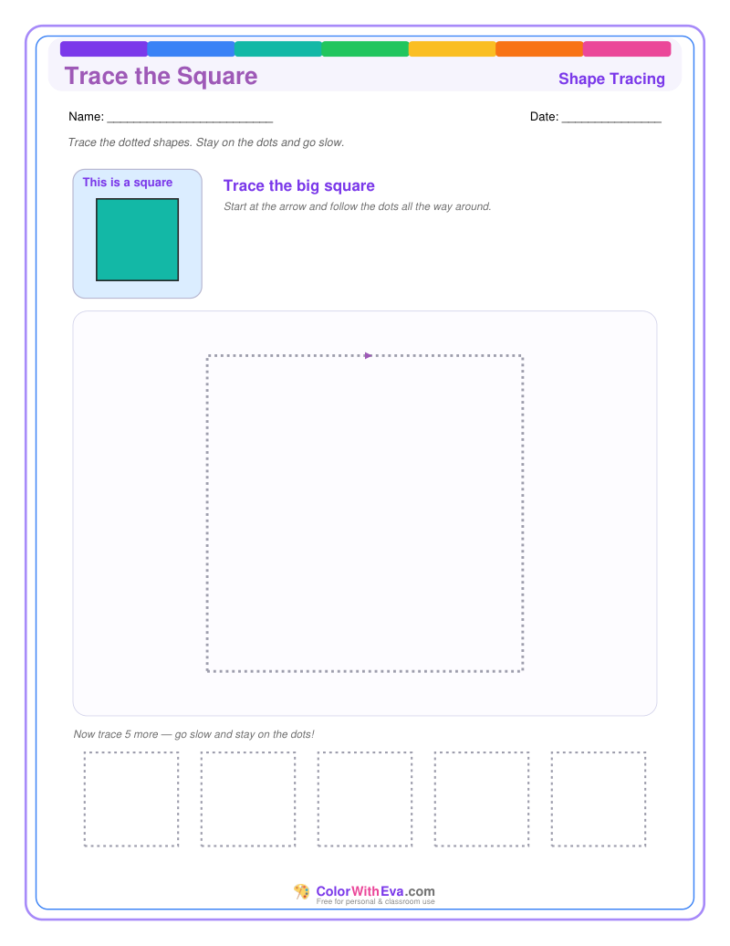 Trace the Square preview