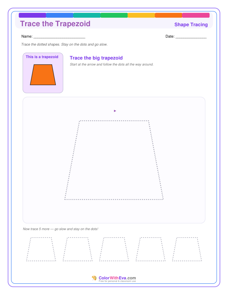 Trace the Trapezoid preview