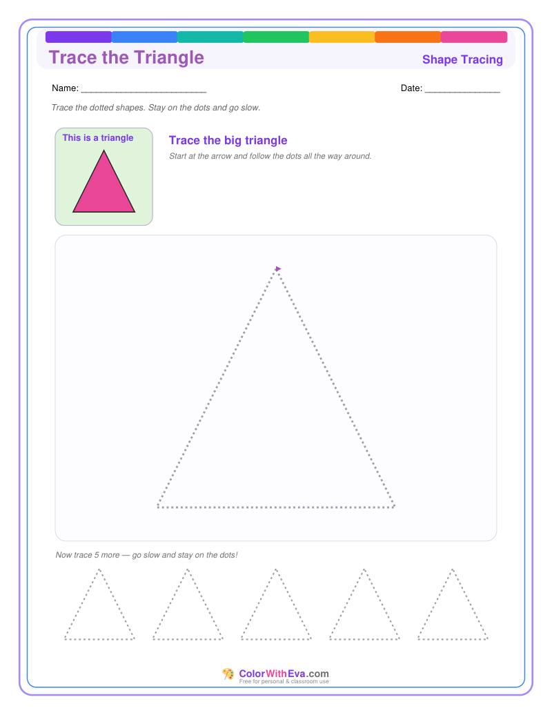 Trace the Triangle preview