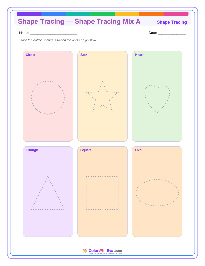 Shape Tracing — Shape Tracing Mix A preview